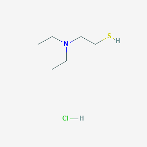 molecular formula C6H16ClNS B162494 2-Diethylaminoethanethiol hydrochloride CAS No. 1942-52-5
