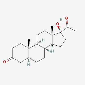 molecular formula C21H32O3 B1624945 5alpha-Pregnan-17alpha-ol-3,20-dione CAS No. 570-59-2