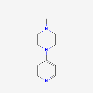 molecular formula C10H15N3 B1624951 4-(4-Methylpiperazino)pyridine CAS No. 86673-46-3