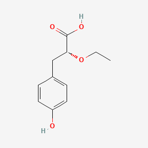 (R)-2-Ethoxy-3-(4-hydroxy-phenyl)-propionic acid