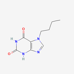 molecular formula C9H12N4O2 B1624962 7-Butylxanthine CAS No. 60942-23-6