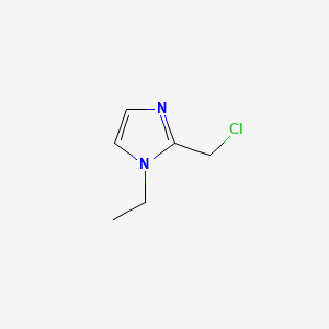 molecular formula C6H9ClN2 B1624966 2-(Chloromethyl)-1-ethyl-1H-imidazole CAS No. 780722-30-7