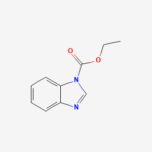 1h-Benzimidazole-1-carboxylic acid ethyl ester