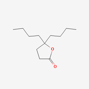 molecular formula C12H22O2 B1624973 5,5-Dibutyldihydrofuran-2(3H)-one CAS No. 7774-47-2