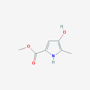 1H-Pyrrole-2-carboxylic acid, 4-hydroxy-5-methyl-, methyl ester