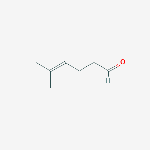 molecular formula C7H12O B1624985 5-Methyl-4-hexenal CAS No. 764-32-9