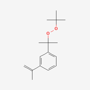 molecular formula C16H24O2 B1624987 1-(2-Tert-butylperoxypropan-2-yl)-3-prop-1-en-2-ylbenzene CAS No. 96319-55-0