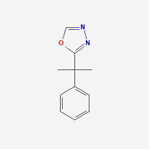 2-(2-Phenylpropan-2-yl)-1,3,4-oxadiazole