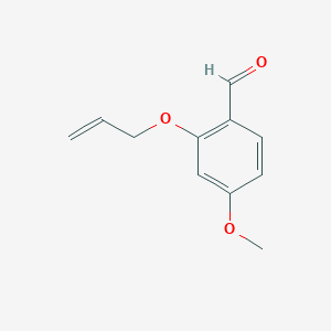 molecular formula C11H12O3 B1625001 2-Allyloxy-4-methoxy-benzaldehyde CAS No. 71186-58-8
