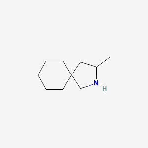 molecular formula C10H19N B1625004 3-Methyl-2-azaspiro[4.5]decane CAS No. 592478-37-0