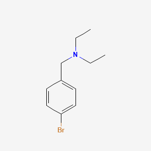 molecular formula C11H16BrN B1625017 N-(4-Bromobenzyl)-N-ethylethanamine CAS No. 4885-19-2