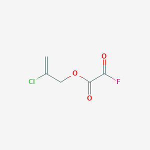 molecular formula C5H4ClFO3 B1625019 Acetic acid, fluorooxo-, 2-chloro-2-propenyl ester CAS No. 115686-70-9