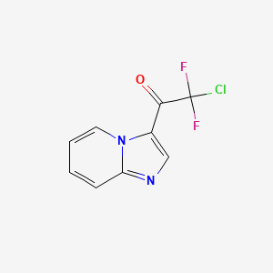 molecular formula C9H5ClF2N2O B1625028 3-(Chlorodifluoroacetyl)imidazo[1,2-a]pyridine CAS No. 219296-24-9