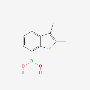 molecular formula C10H11BO2S B1625031 2,3-Dimethylbenzo[b]thiophene-7-boronic acid CAS No. 475288-40-5