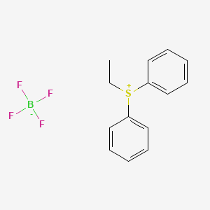 B1625032 Diphenyl(ethyl)sulfonium tetrafluoroborate CAS No. 893-69-6