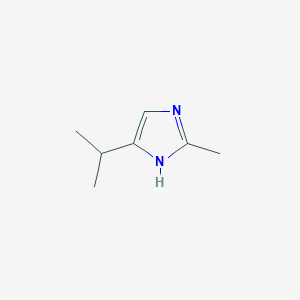 molecular formula C7H12N2 B1625033 4-Isopropyl-2-methylimidazole CAS No. 37455-52-0