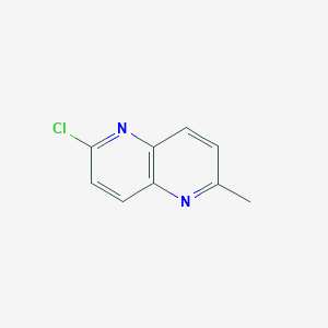 molecular formula C9H7ClN2 B1625036 2-Chloro-6-methyl-1,5-naphthyridine CAS No. 764717-61-5