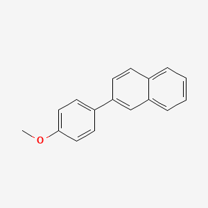 molecular formula C17H14O B1625037 2-(4-Methoxyphenyl)naphthalene CAS No. 59115-45-6