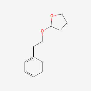 molecular formula C12H16O2 B1625039 2-Phenethoxytetrahydrofuran CAS No. 52767-51-8