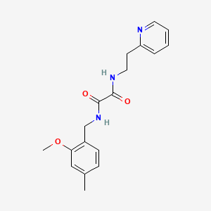 N1-(2-Methoxy-4-methylbenzyl)-N2-(2-(pyridin-2-YL)ethyl)oxalamide