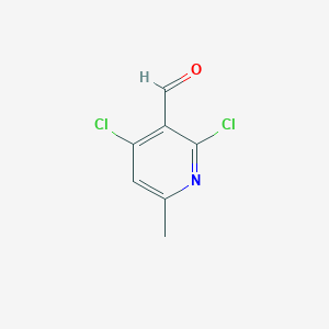 2,4-Dichloro-6-methylnicotinaldehyde