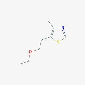 molecular formula C8H13NOS B1625050 5-(2-Ethoxyethyl)-4-methylthiazole CAS No. 853261-35-5