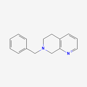 B1625061 7-Benzyl-5,6,7,8-tetrahydro-1,7-naphthyridine CAS No. 92579-15-2