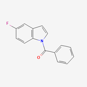 1H-Indole, 1-benzoyl-5-fluoro-