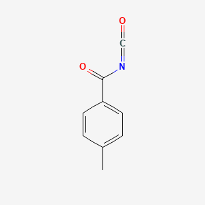 molecular formula C9H7NO2 B1625063 4-Methylbenzoyl isocyanate CAS No. 5843-46-9
