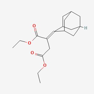 molecular formula C18H26O4 B1625076 Diethyl 2-adamantylidenesuccinate CAS No. 70477-64-4