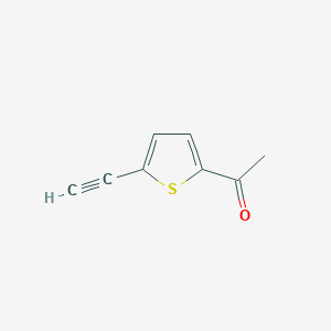 molecular formula C8H6OS B1625077 1-(5-Ethynylthiophen-2-yl)ethanone CAS No. 658701-97-4