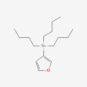 molecular formula C16H30OSn B1625097 3-Tributylstannylfuran CAS No. 87453-06-3