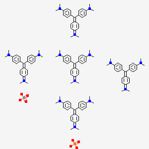 molecular formula C125H150MoN15O8P B1625103 C.I. Pigment Violet 39 CAS No. 64070-98-0