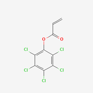 molecular formula C9H3Cl5O2 B1625105 Pentachlorophenyl acrylate CAS No. 4513-43-3