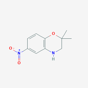 2,2-Dimethyl-6-nitro-3,4-dihydro-2H-benzo[B][1,4]oxazine