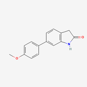6-(4-Methoxy-phenyl)-1,3-dihydro-indol-2-one