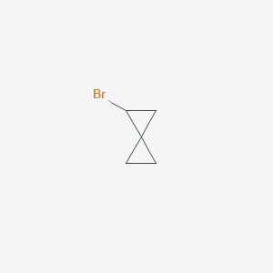 molecular formula C5H7B B1625124 1-Bromospiro[2.2]pentane CAS No. 75522-03-1