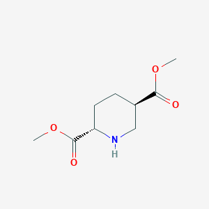 (2S,5R)-Dimethyl piperidine-2,5-dicarboxylate