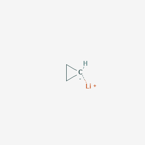 molecular formula C3H5Li B1625144 Lithium, cyclopropyl- CAS No. 3002-94-6
