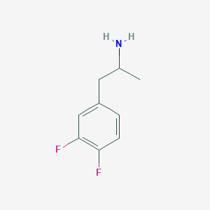 molecular formula C9H11F2N B1625148 1-(3,4-Difluorophenyl)propan-2-amine CAS No. 31338-32-6