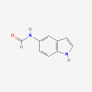 molecular formula C9H8N2O B1625151 N-(1H-indol-5-yl)formamide CAS No. 847255-02-1