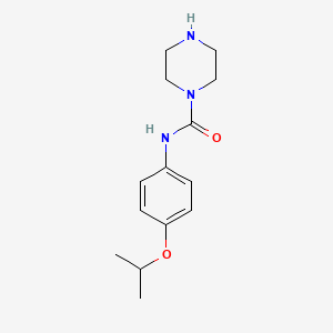 N-{4-[(Propan-2-yl)oxy]phenyl}piperazine-1-carboxamide