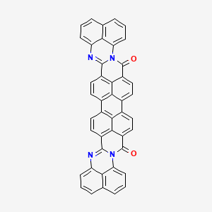 Phenanthro(2'',1'',10'':4,5,6: 7'',8'',9'':4',5',6')diisoquino(2,1-a:2',1'-a')diperimidine-8,13-dione