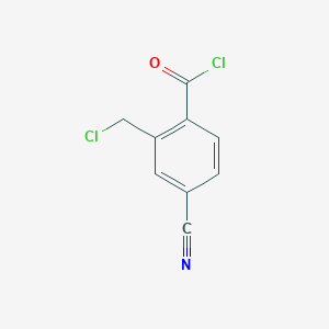 2-(Chloromethyl)-4-cyanobenzoyl chloride