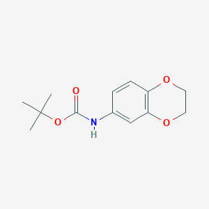 tert-Butyl (2,3-dihydrobenzo[b][1,4]dioxin-6-yl)carbamate