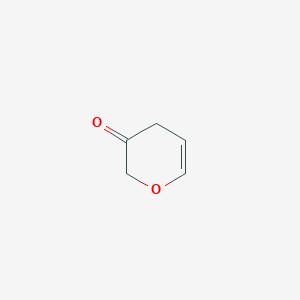 molecular formula C5H6O2 B1625167 2,4-Dihydropyran-3-one CAS No. 28743-04-6