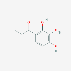 molecular formula C9H10O4 B1625183 1-(2,3,4-Trihydroxyphenyl)propan-1-one CAS No. 22760-98-1