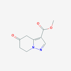 molecular formula C9H10N2O3 B1625187 Methyl 5-oxo-4,5,6,7-tetrahydropyrazolo[1,5-A]pyridine-3-carboxylate CAS No. 866216-24-2