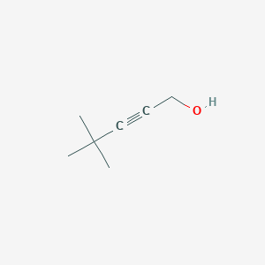 molecular formula C7H12O B1625202 4,4-Dimethyl-2-pentyn-1-ol CAS No. 52323-98-5