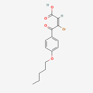molecular formula C15H17BrO4 B1625223 Penberol CAS No. 42241-78-1